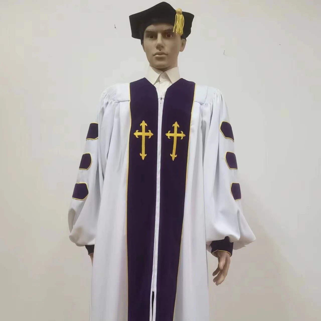 Индивидуальное RT Wesley платье для духовенства чалсэнси