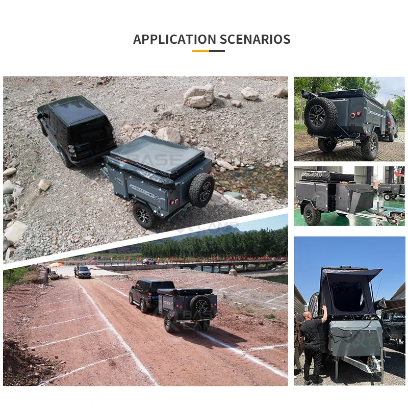 Hot selling china rv motorhome 4x4 rv motorhome fiberglass camper trailer