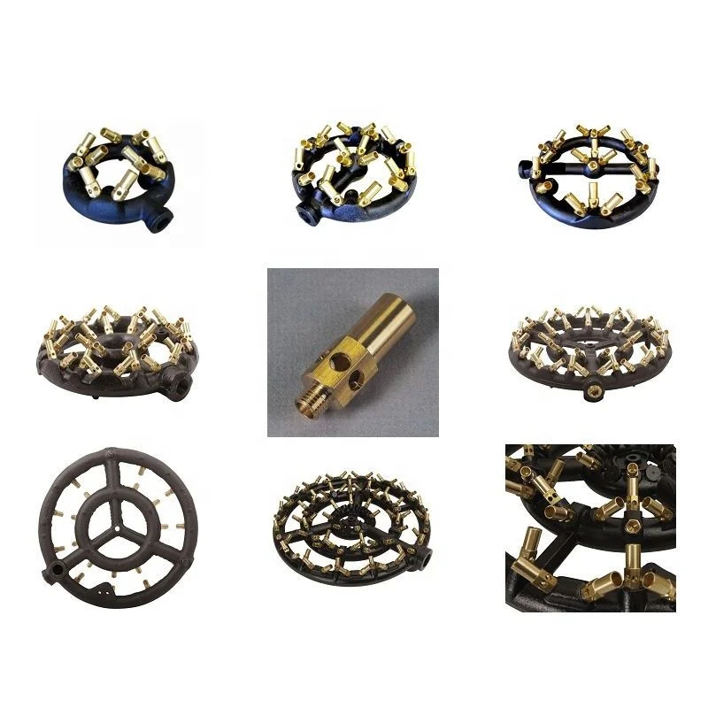 Промышленная струйная горелка из чугуна с латунными наконечниками