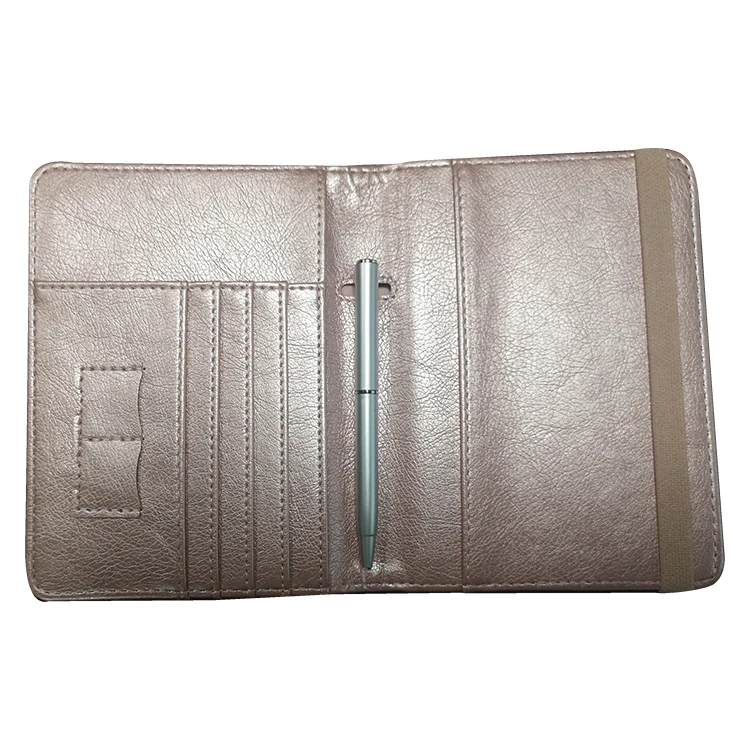 Hotsale RFID Blocking Passport Holder Cover Travel Luggage Passport  with SD Card Pen Holder PU Leather for Men & Women