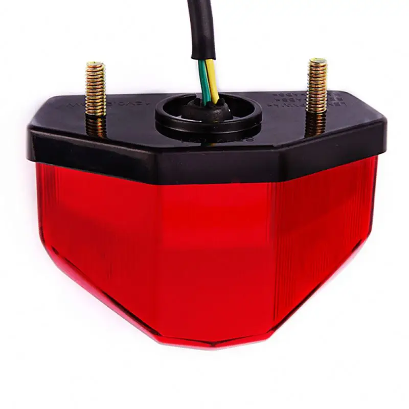 Мотоциклетный Круглый отражатель стоп-сигнала 24SMD Авто ATV Светодиодный грузовика боковой предупреждающий свет