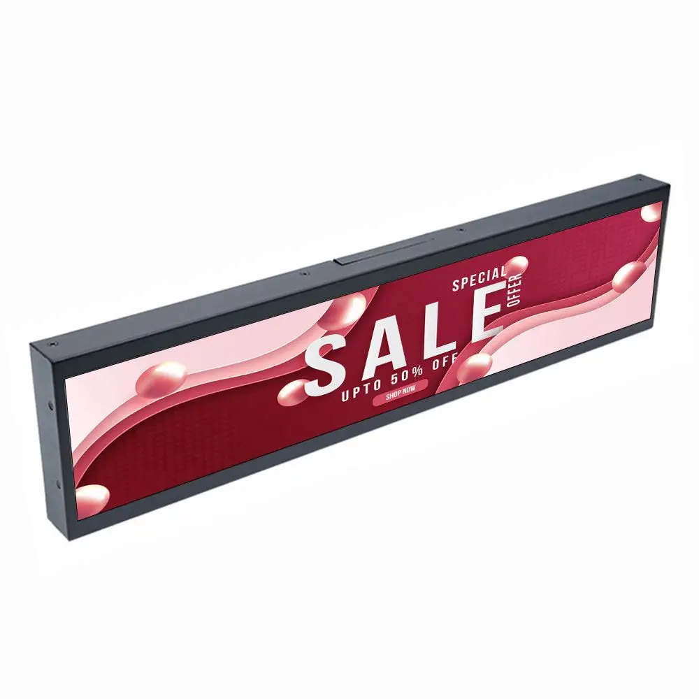Strech Bar Lcd Advertising Machine/Stretched Lcd Display/Stretched Lcd Panel