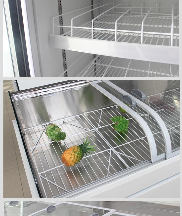 Plastic Coated Metal Shelf for Frozen Display Cabinet Refrigerator Parts