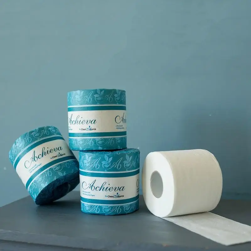 100% Bamboo Pulp Toilet Paper 2ply 300/400/500sheets Biodegradable Premium Quality