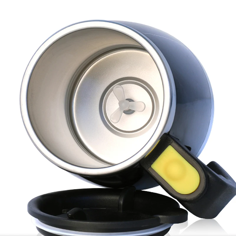 Portable minimalist design shaker coffee cup electric mixer coffee mixing cup strong power mixing cup self staring