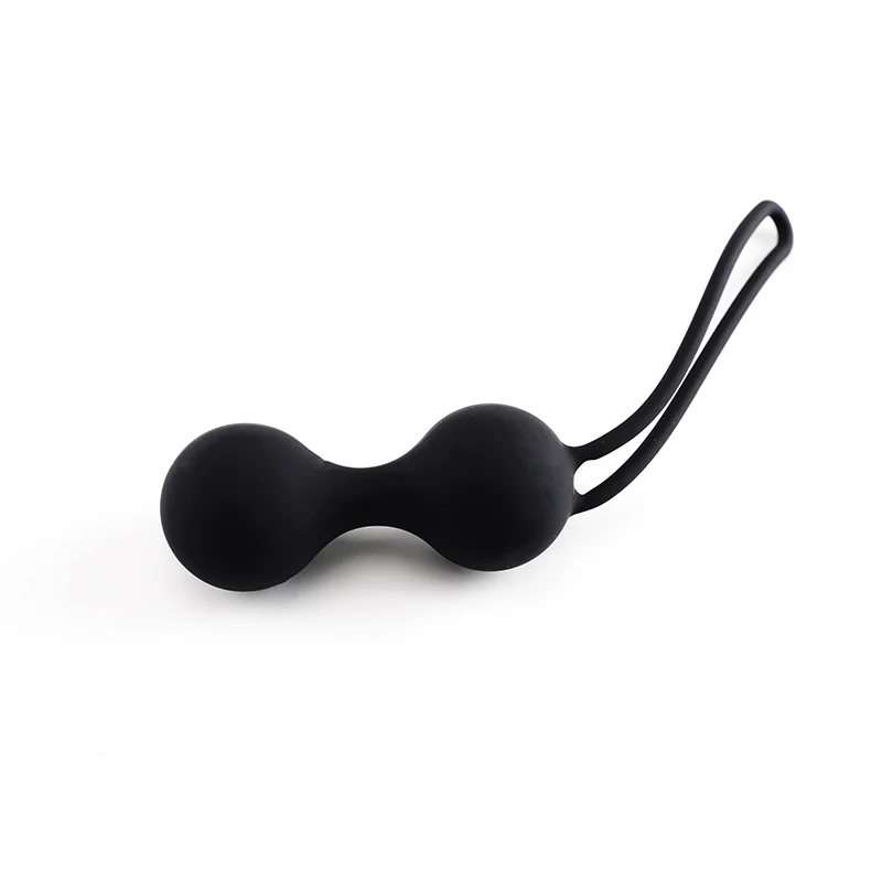 2020 New Black Medical Silicone Adult Sex Product Female Muscle Training Kegel Balls for