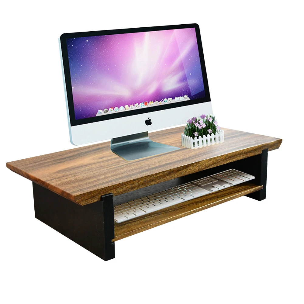 Wholesale Multifunctional Bedroom Furniture All in One Desk Top Computer Wooden Bamboo Laptop Desk for Home Office Bedroom