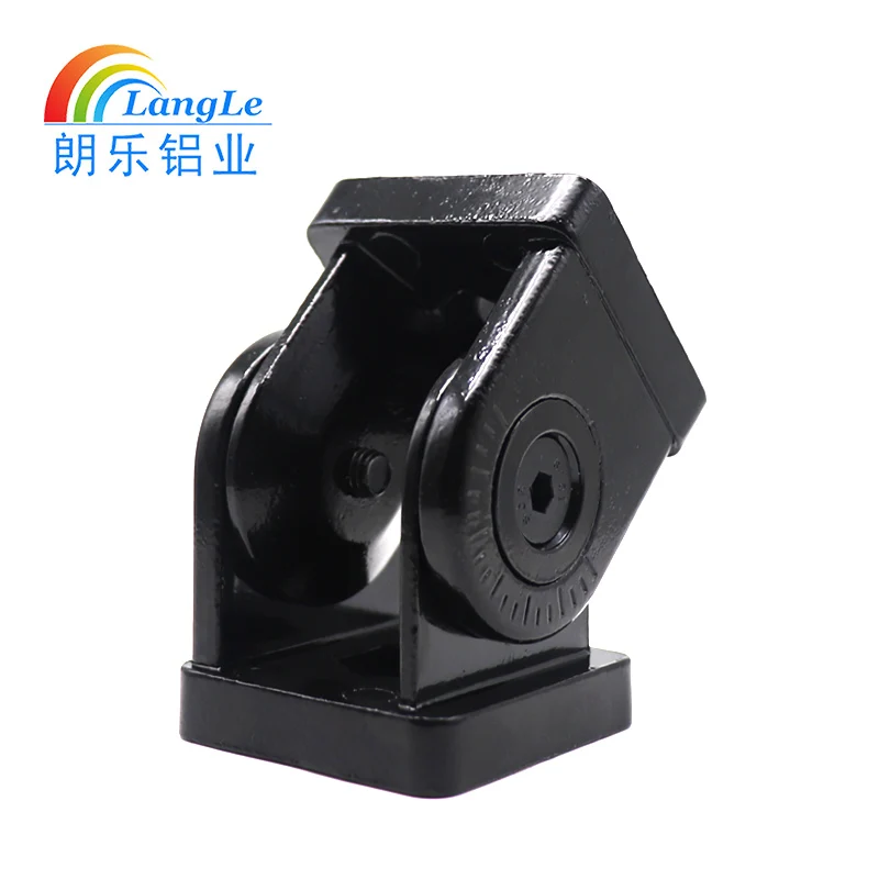 Activities living hinge alloy joint profile connector for 40/45 aluminum profile