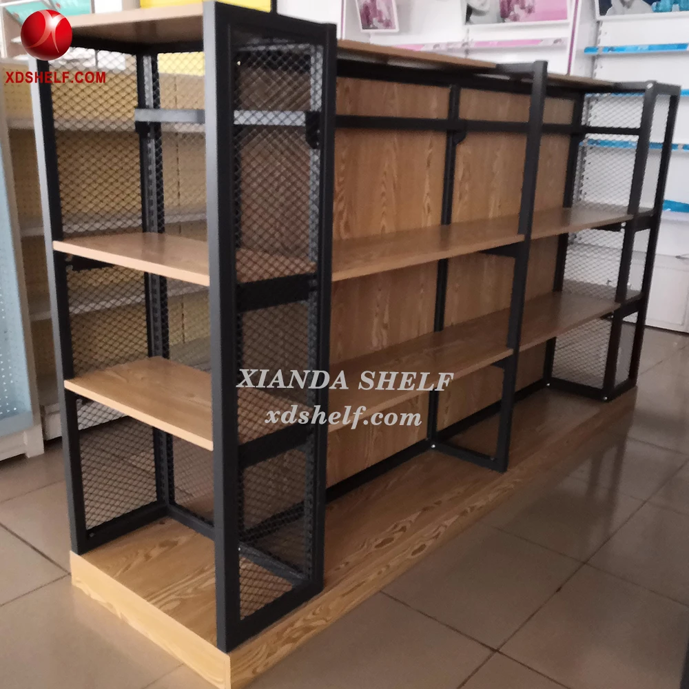 Frame Displays Stands Shelf Hockey Shoes Hang Stand for Shop Wood and Metal for Retail Sport XD16A-1219 Powder Coated CN;GUA