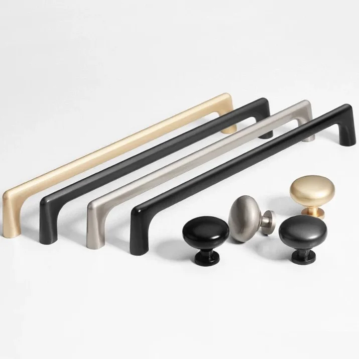 New Zinc Alloy Wardrobe Handles Kitchen Cabinet Handle