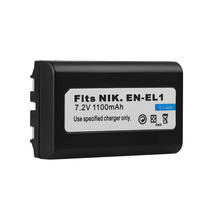 EN-EL1 Camera Battery 7.2V 1100mAh for Ni kon Coolpix 4800 5000 880 885 995