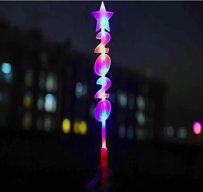 2020 Digit Hot selling  Led Flashing Light Stick/Magic Wands