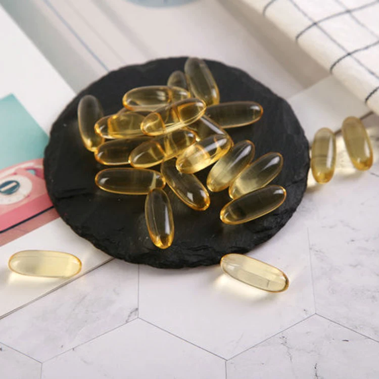 Supplement Fish Oil Omega-3 Deep Sea Fish Oil 1000mg Softgels for Digestion