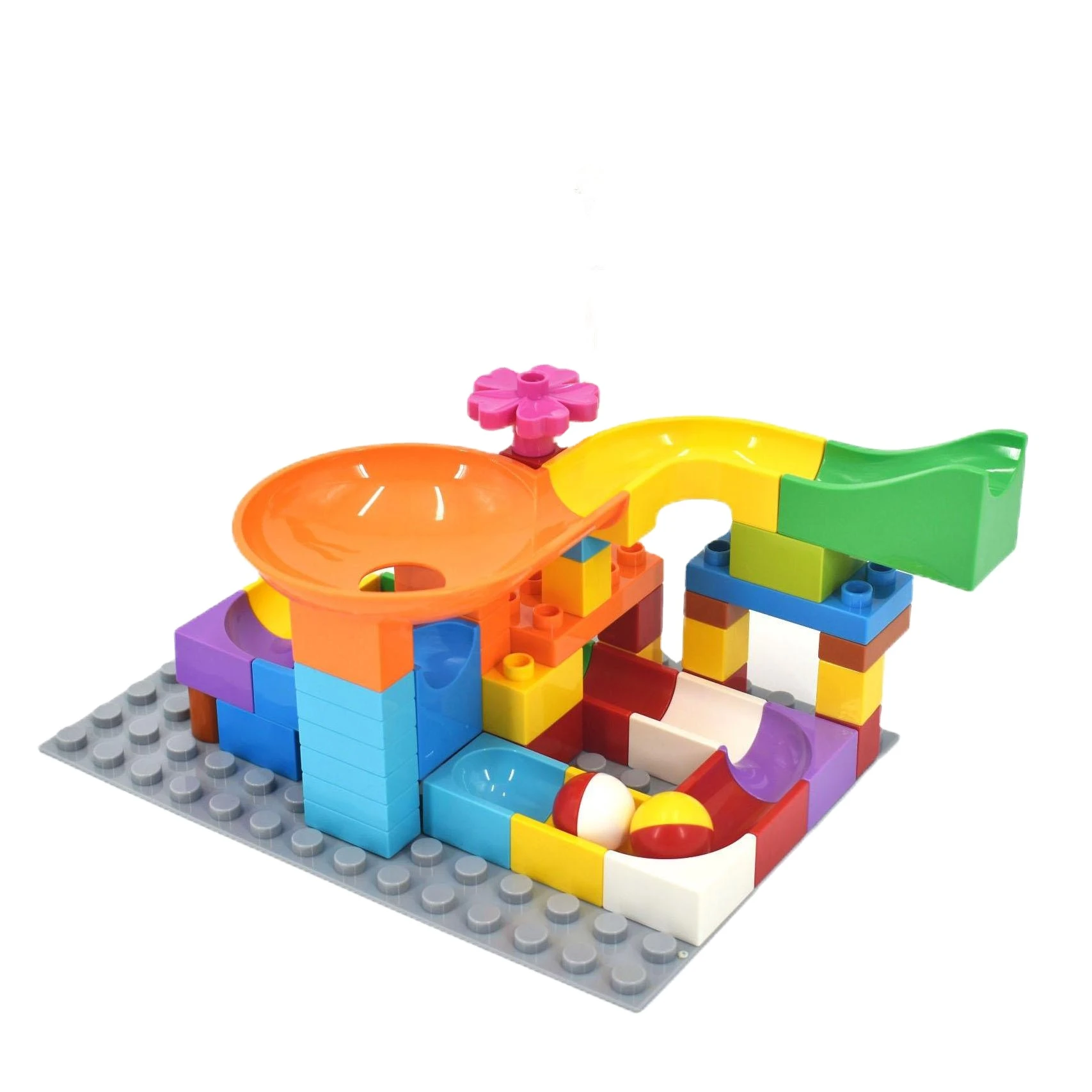 3D Магнитные строительные трубы, Мраморные Шарики, магнитные треки, плитки, блоки, игрушки, «сделай сам», гоночный набор, OEM, Индивидуальная коробка, стиль, бумага, шт, цвет