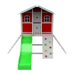 Playground stackable outdoor 2 kids 1 sandbox play kit set Wooden With cover For children