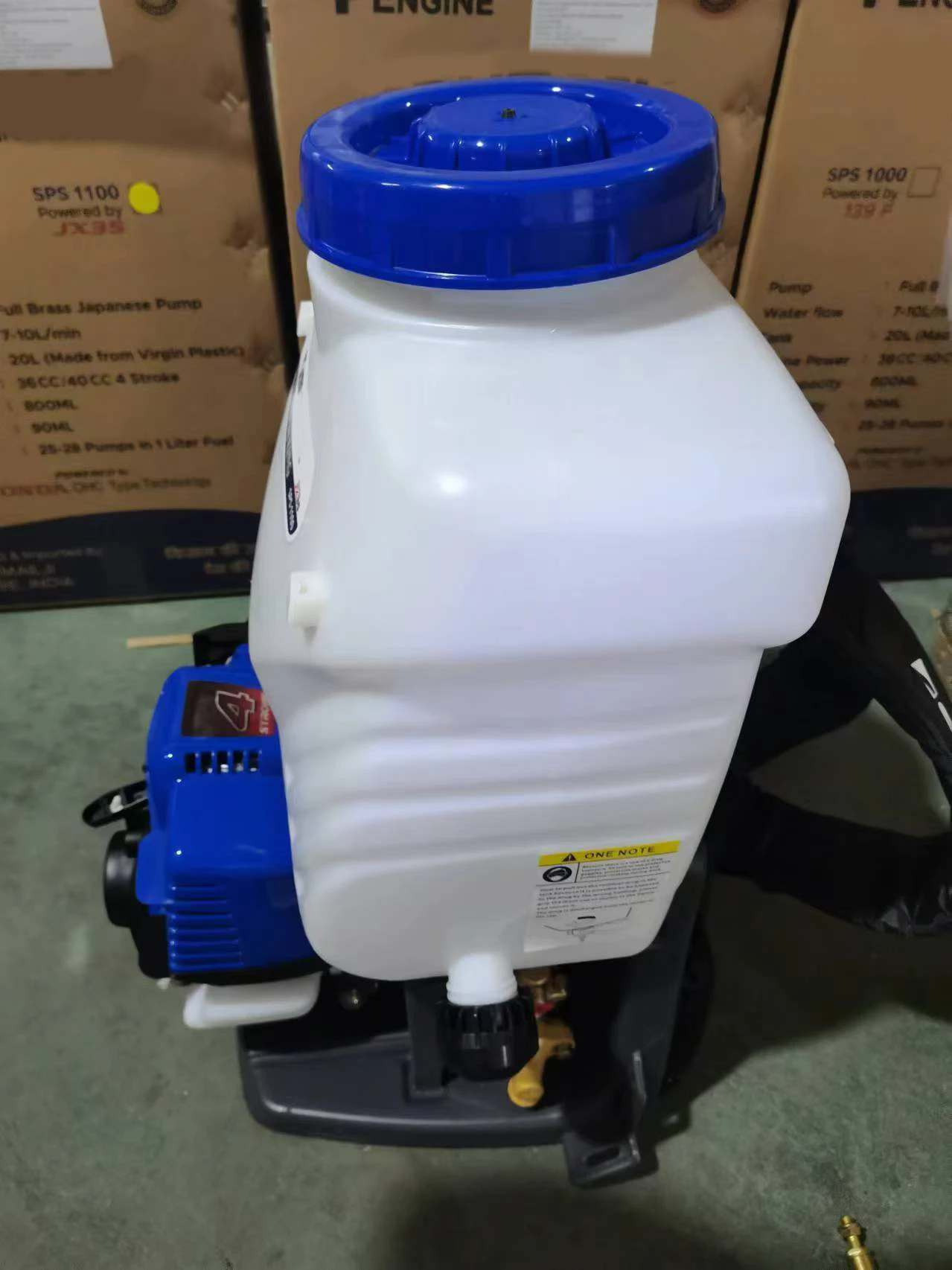 25L Agricultural Sprayer JX35 4-STROKE GASOLINE POWER SPRAYER with NYLON PUMP for JACTO
