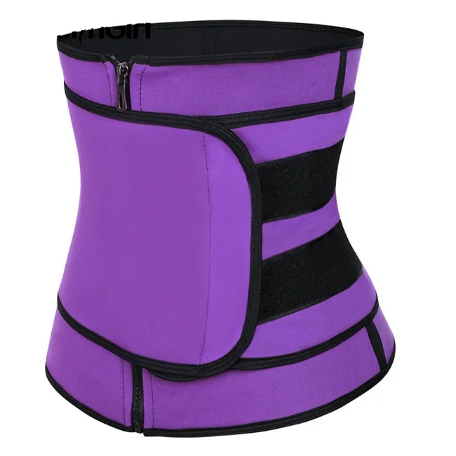 Wholesale Customized plus size free sample waist trainer slimming belt waist shaper corset slim belt