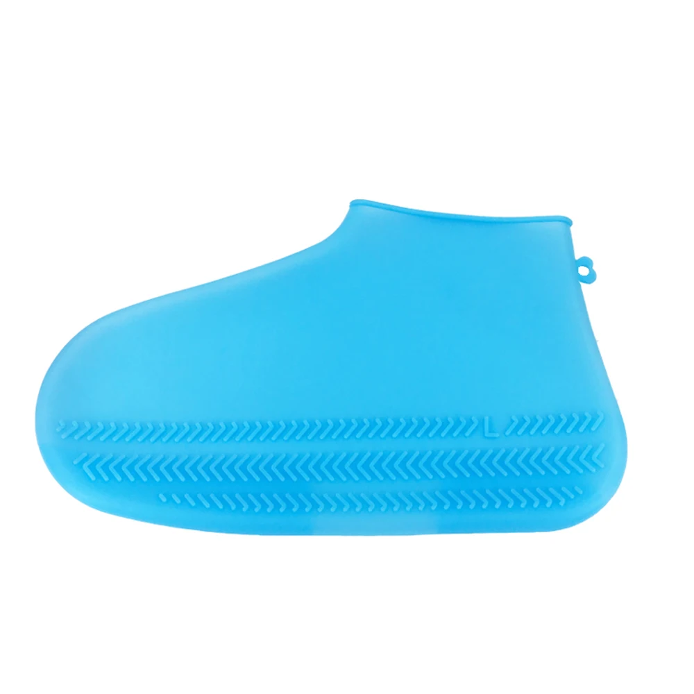 Reusable waterproof silicone shoe cover rain boots protective rain shoe cover with multiple colors and sizes for outdoor use