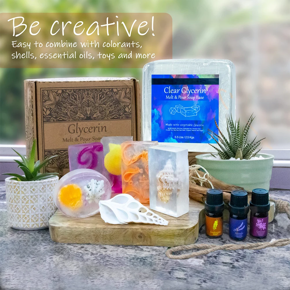 Melt And Pour Goat Milk Glycerin Soap Base With Diy Bar Soap Making Machine