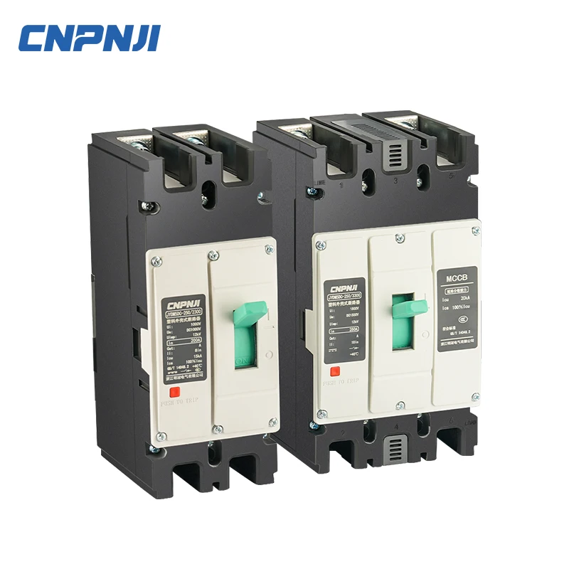 Фотоэлектрическая система протектор выключателя dc 1000v 1500v 250a 2 полюса 3 mccb