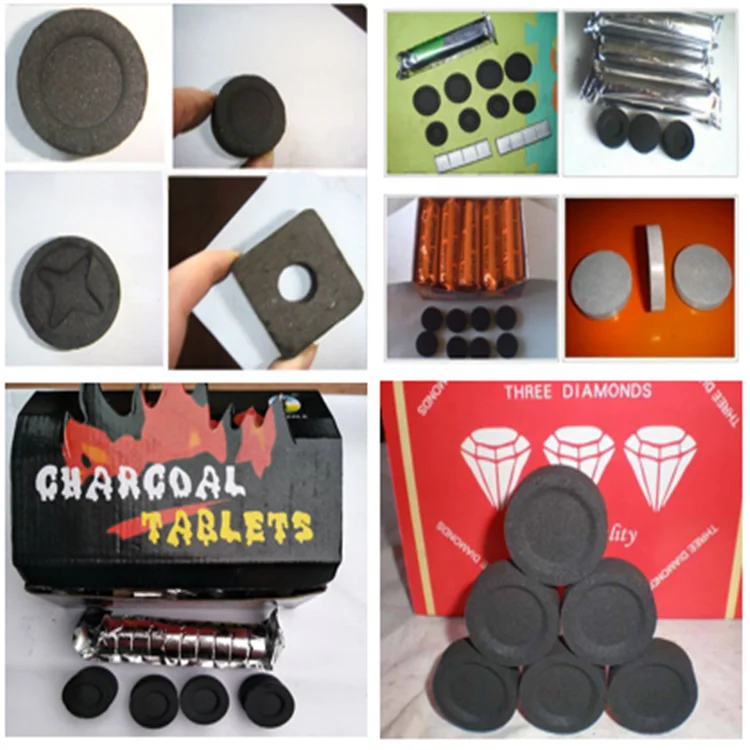 Portable Shisha Charcoal Tablets  Shisha Hookah Charcoal Making Machine