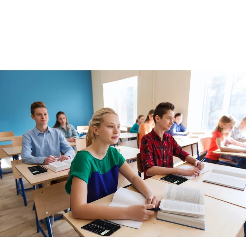 Student Solar  Calculator Writing Tablet Portable Smart LCD Graphics Handwriting Pad Board drawing tablet