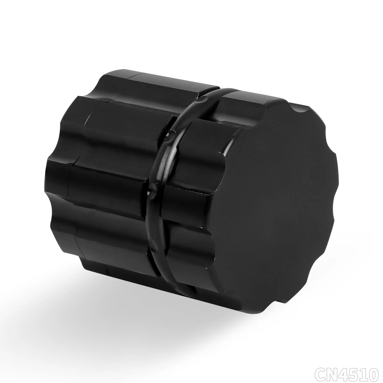 Wholesale New Design High-End Aluminum Alloy Herb Grinder With 4 Layers Customizable Logo Tobacco Grinder 45mm Cigarette Grinder