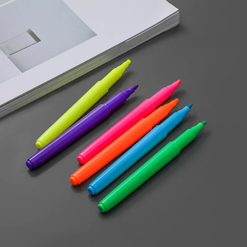 Wholesale Custom Highlighter Fluorescent Marker cheap highlighter marker pen
