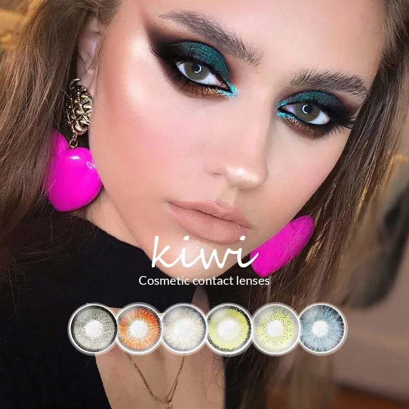 Hidrocor Hi10 14.2Mm Esmeraldr Color Len Contacts Natural Len De Contacto Yearly Lentes Wholesale Yearly Color Lens