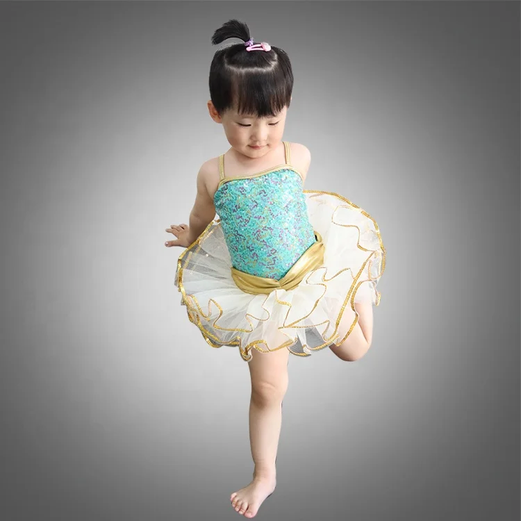 DL070 green ballet tutu skirt dance wear ballet tutu skirt ballet dress for kids green tutu
