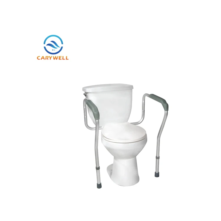 Алюминиевый Регулируемый пожилых комод рамки Туалет поручень Туалет каркас безопасности помощь туалета
