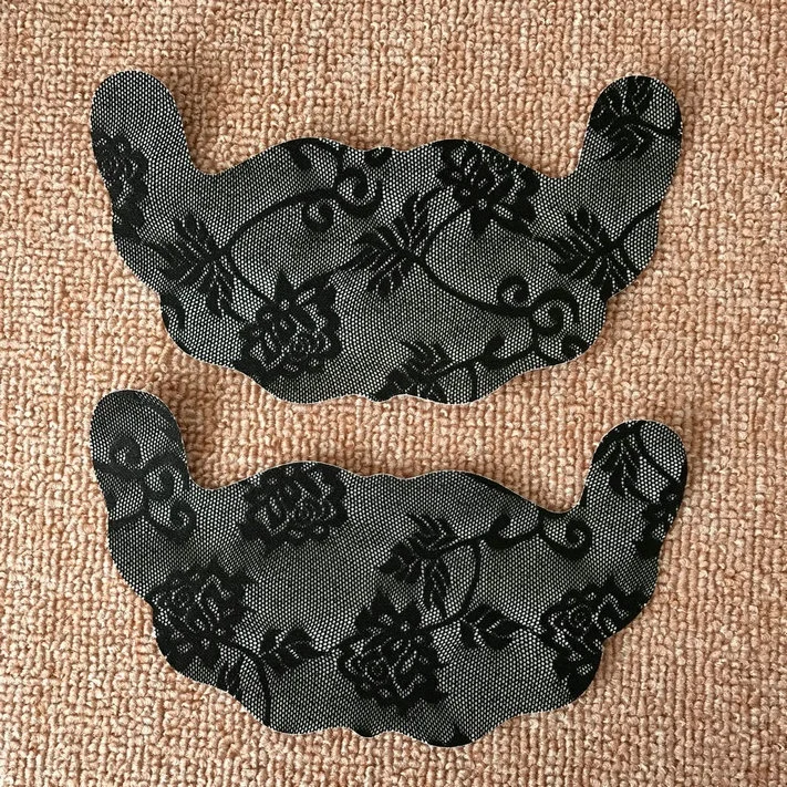 Intimate U Shape Soft Disposable Nipple Covers Fashion Lace Breast Petals Push Up Sexy Boob Tape