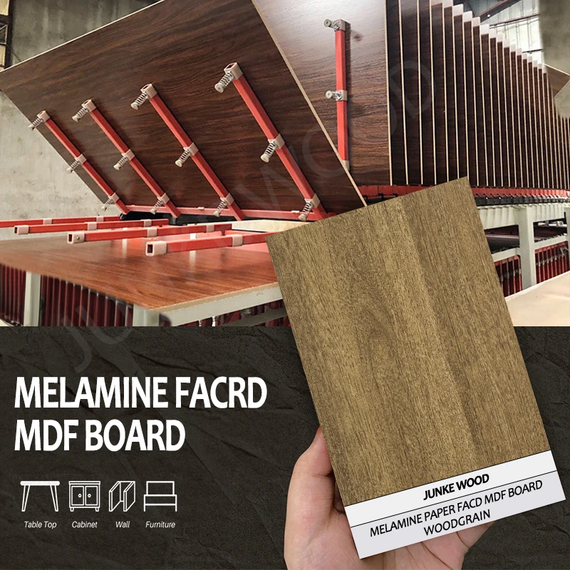18mm white laminated melamine faced plywood / mdf board / melamine chipboard for furniture