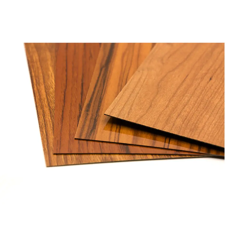 High Glossy Formica Solid Color Sheet HPL Compact Laminate Fireproof Building Material Wood Grain Matte Stone Texture Finishing