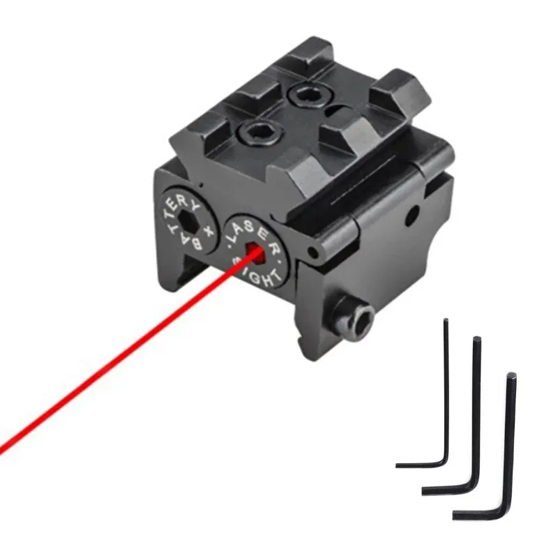 BORYOPTICS Mini Adjustable Compact Red Dot Laser Sight