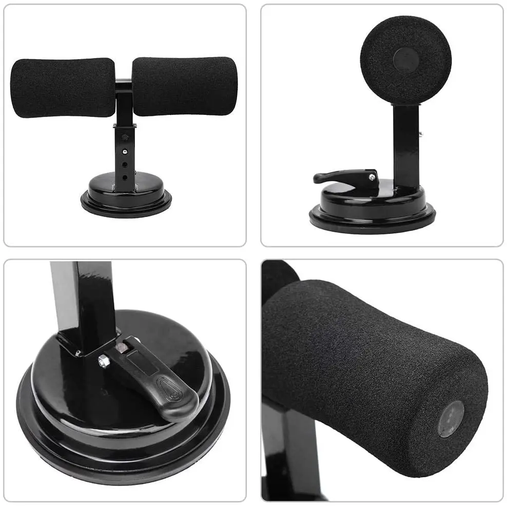 Portable Adjustable Self Suction Exercise Body Fitness Equipment sit up bar  for Men Women Fitness