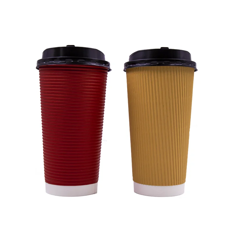 
Custom Eco Friendly Take Away Coffee mini cup Cardboard Cup with lids 