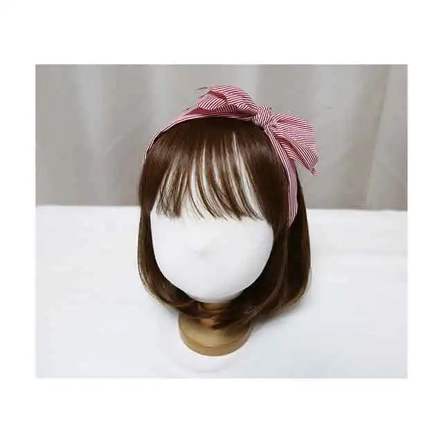 Cute ribbon hairband made in Korea The material is polly Size is 2.3 inch Bulk order available Korea hair accessories