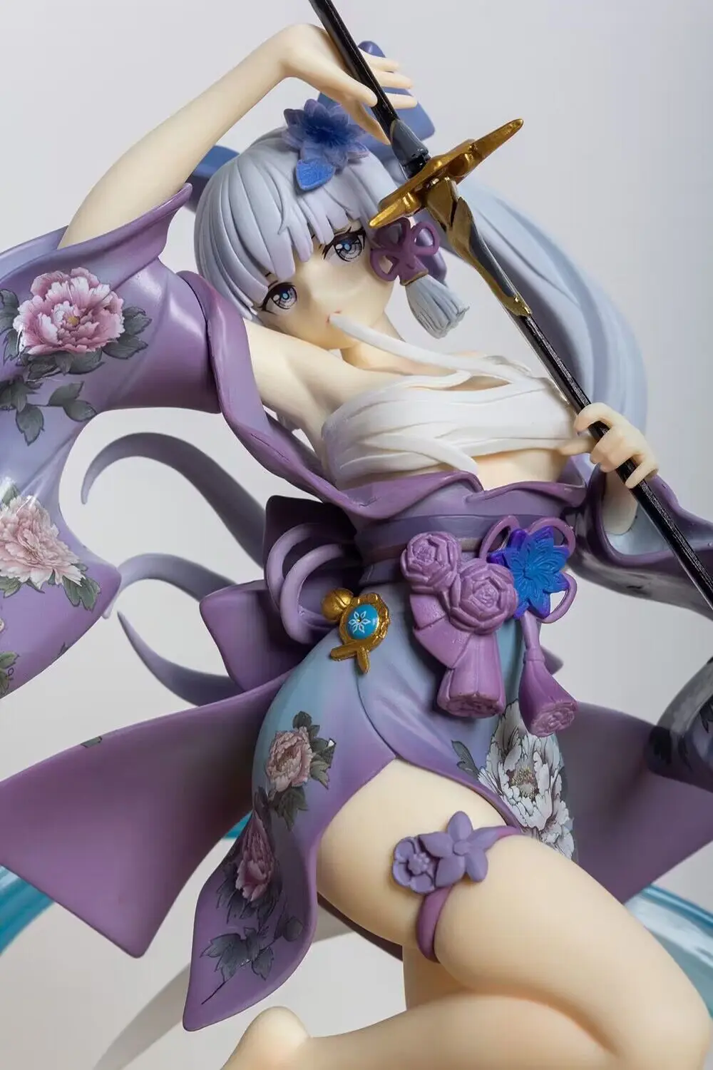 Game Anime GK Figure Genshin Impact Kamisato Ayaka Character Model Anime Action Figure