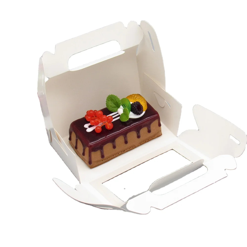 Wholesale Custom Logo Donut Box Doughnut Package Bakery Eco Cake Boards Box