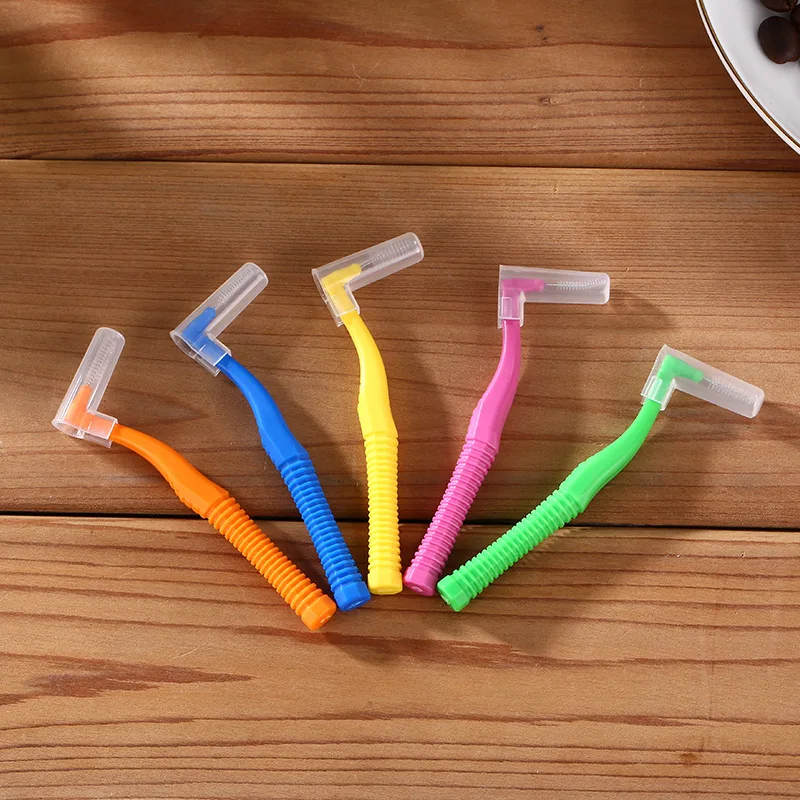 Для ухода за межзубным пространством очиститель 0 6 мм до 1-2 мм популярный подгонянная упаковка коробки Dupont Ортодонтическая щеточка для чистки межзубных пространств, cepillo Стоматологическая