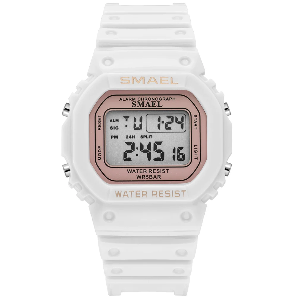 
smael 1905 digital watch gradient color water resistant sport watch 