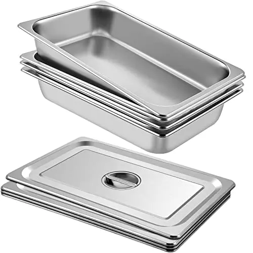 All Size Hotel Restaurant Buffet Stainless Steel Steam Food Container Gn Pan