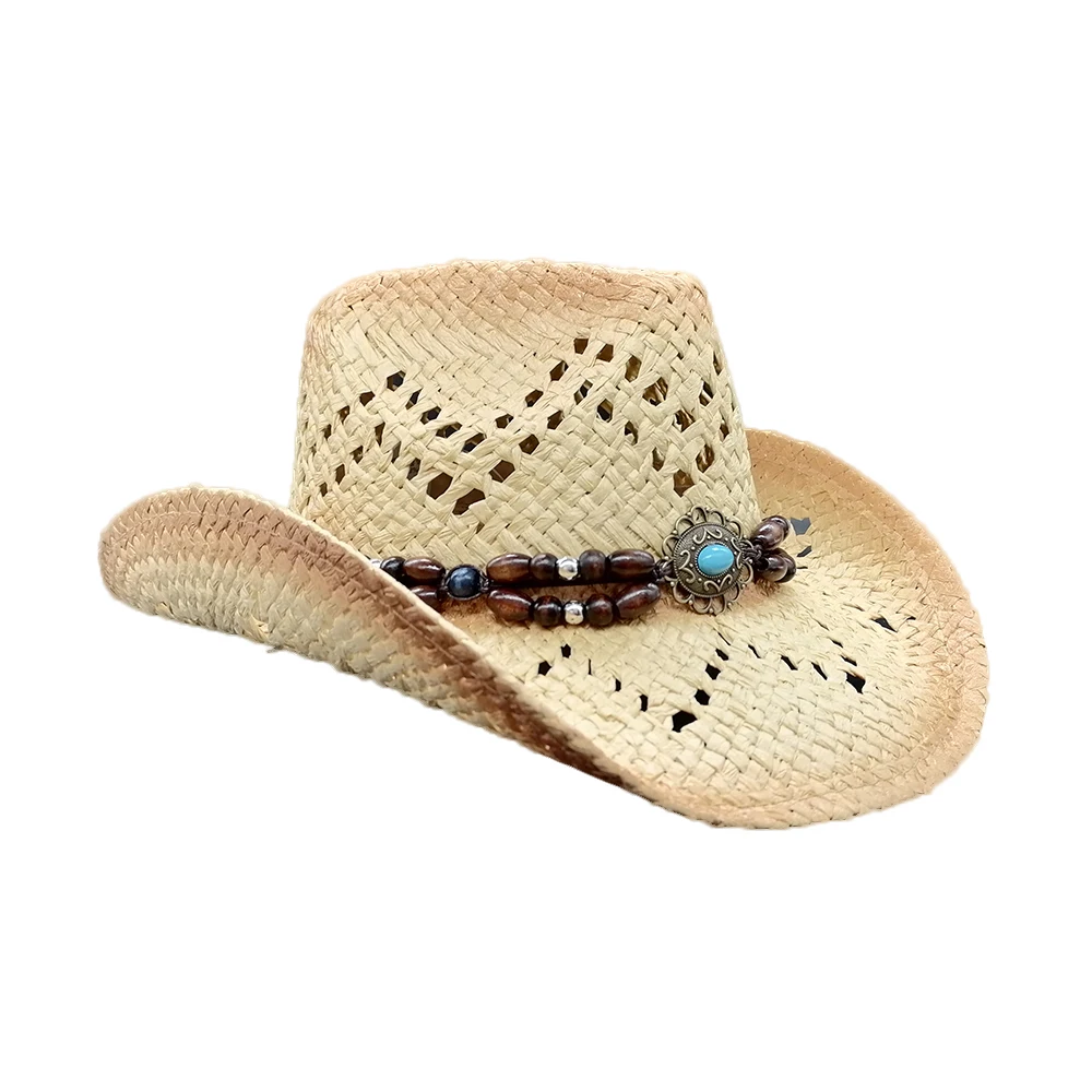 В наличии Мужская Американская Западная Техасская ковбойская шляпа бумажная соломенная шляпа широкие корректируемые поля Панама шляпа мексиканские шляпы