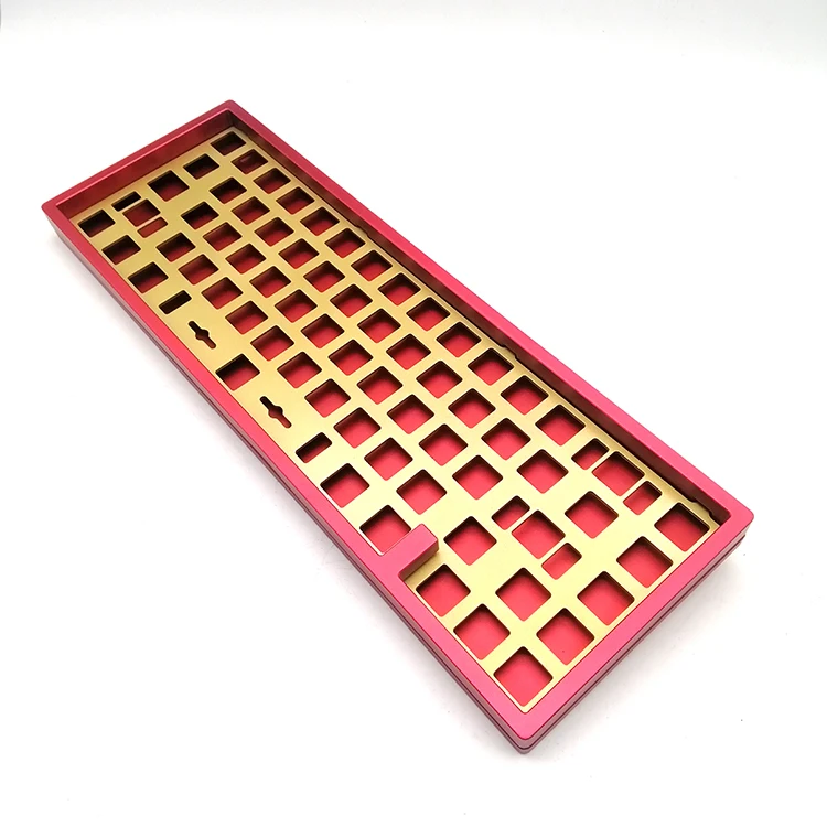 aluminum mechanical keyboard cnc custom 100%/80%/60% key keyboard case