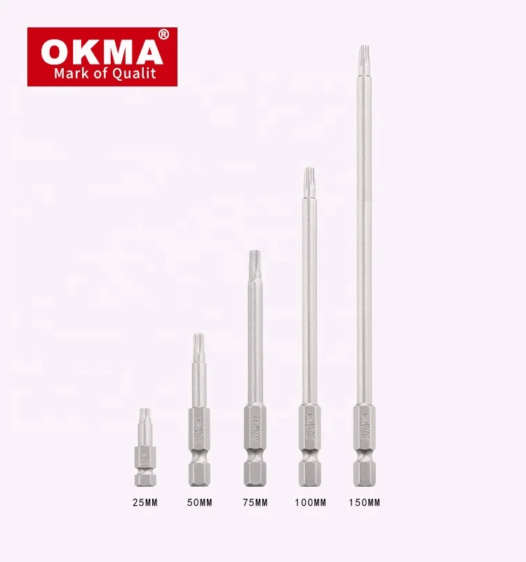High capacity torx 1/2 bit+hole torx power bits 50L