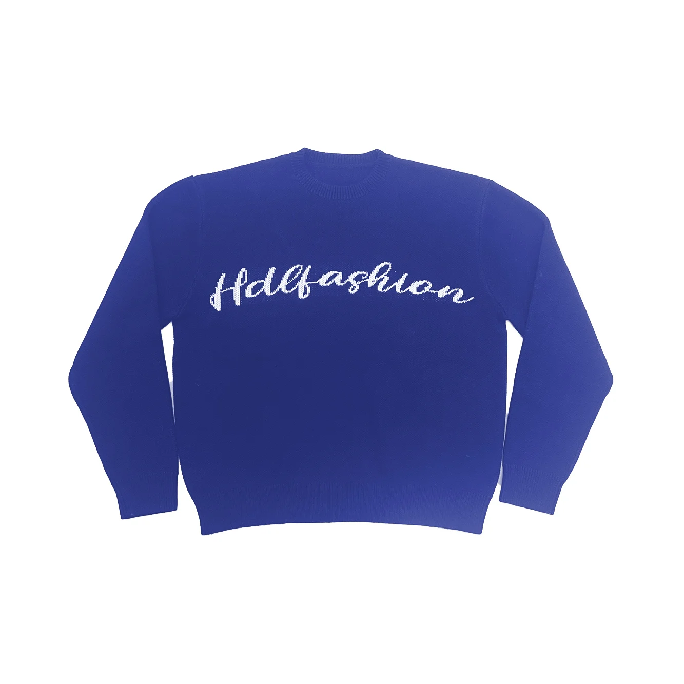 Custom LOGO OEM & ODM men sweater Jacquard pullover knitwear winter crew neck jumper cotton knitted designer custom knit sweater