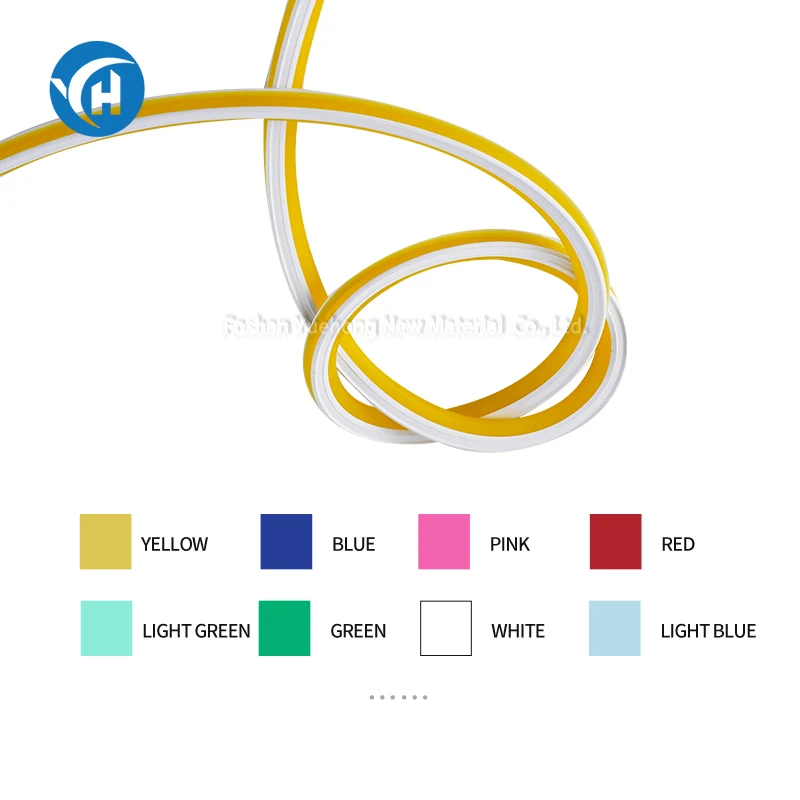 Flexible Led Strip Light Diffuser Neon Light 360 Degree Luminous Round 360 Silicone Tube Led Rope Light