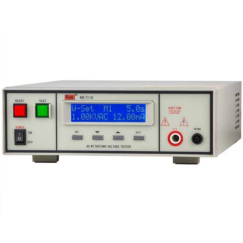 wholesale good quality  Rek RK7110 AC dc Programmable withstanding voltage tester hi-pot tester / PLC Interface
