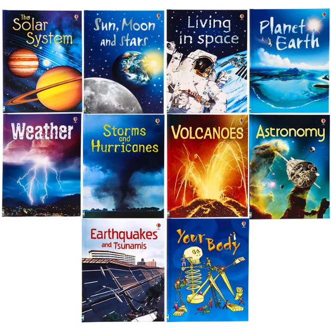  Оптовая продажа детская книга рассказов для начинающих usborne набор из 10